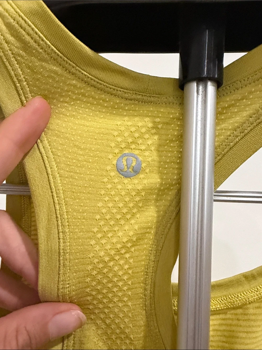 lululemon athletica mustard Racerback Tank